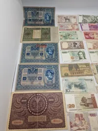 Samling originale pengesedler
