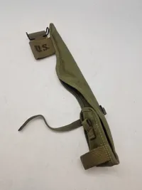 Original US militær hakke med etui - også anvendt under ww2