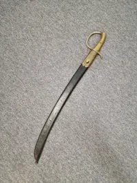 Original Fransk Briquet sabel, magen til Livgardens sabel model 1854