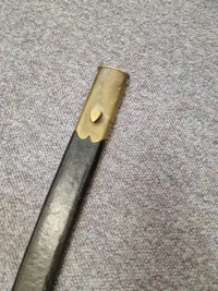 Original Fransk Briquet sabel, magen til Livgardens sabel model 1854