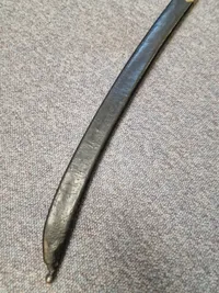 Original Fransk Briquet sabel, magen til Livgardens sabel model 1854
