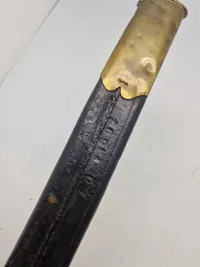 Original Fransk Briquet sabel, magen til Livgardens sabel model 1854