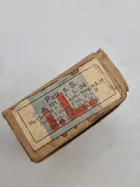 Original æske K98 ammunition, ww2 - Deaktiveret