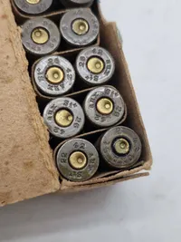 Original tysk æske med 9 mm ammunition, ww2, Deaktiveret