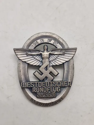 Original 1939 NSFK (Nationalsozialistisches Fliegerkorps) West-Deutscher Rundflug