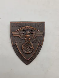 Originalt NSFK Landestreffen abzeichen 1933