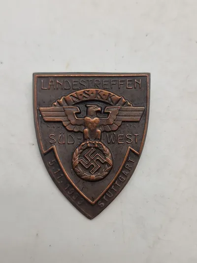 Originalt NSFK Landestreffen abzeichen 1933