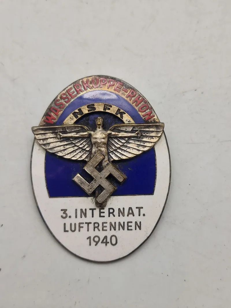 Originalt NSFK Luftrennen abzeichen 1940