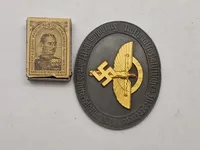 Original tysk NSFK plakette, sjælden