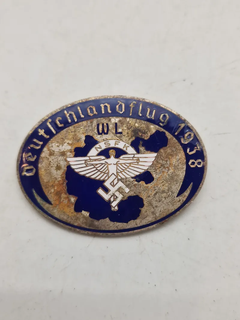 Originalt NSFK Deutschlandflug 1938 abzeichen