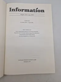 Originalt eks af “Information” omhandlende ww2 - sjældent set til salg