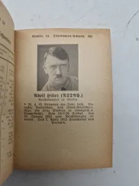 Originalt Deutcher Reichtag hæfte 1933, sjælden
