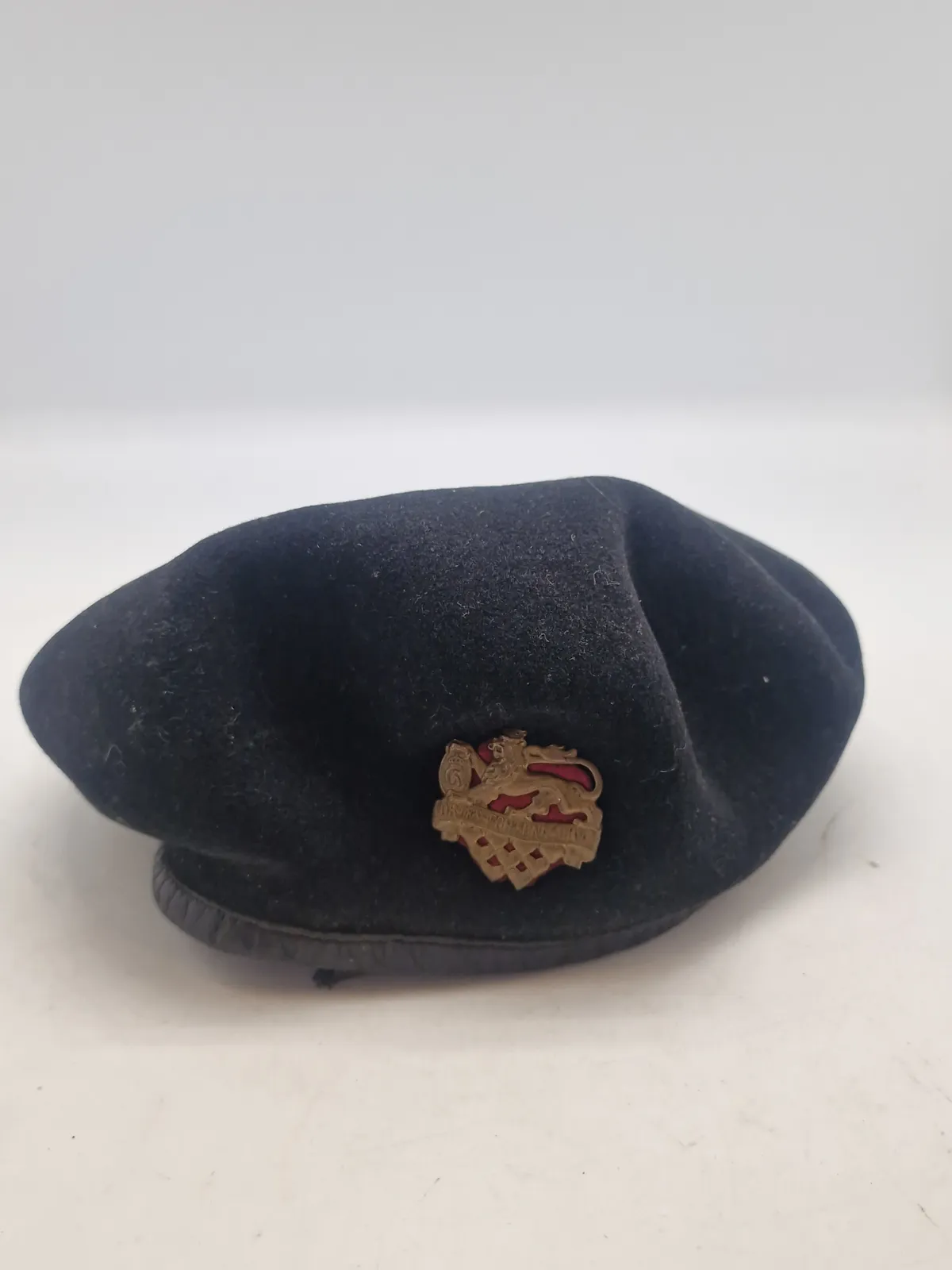 Original dansk hær baret -Jyske dragonregiment
