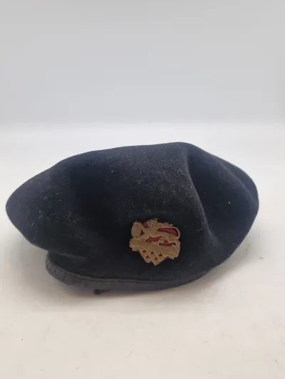 Original dansk hær baret -Jyske dragonregiment