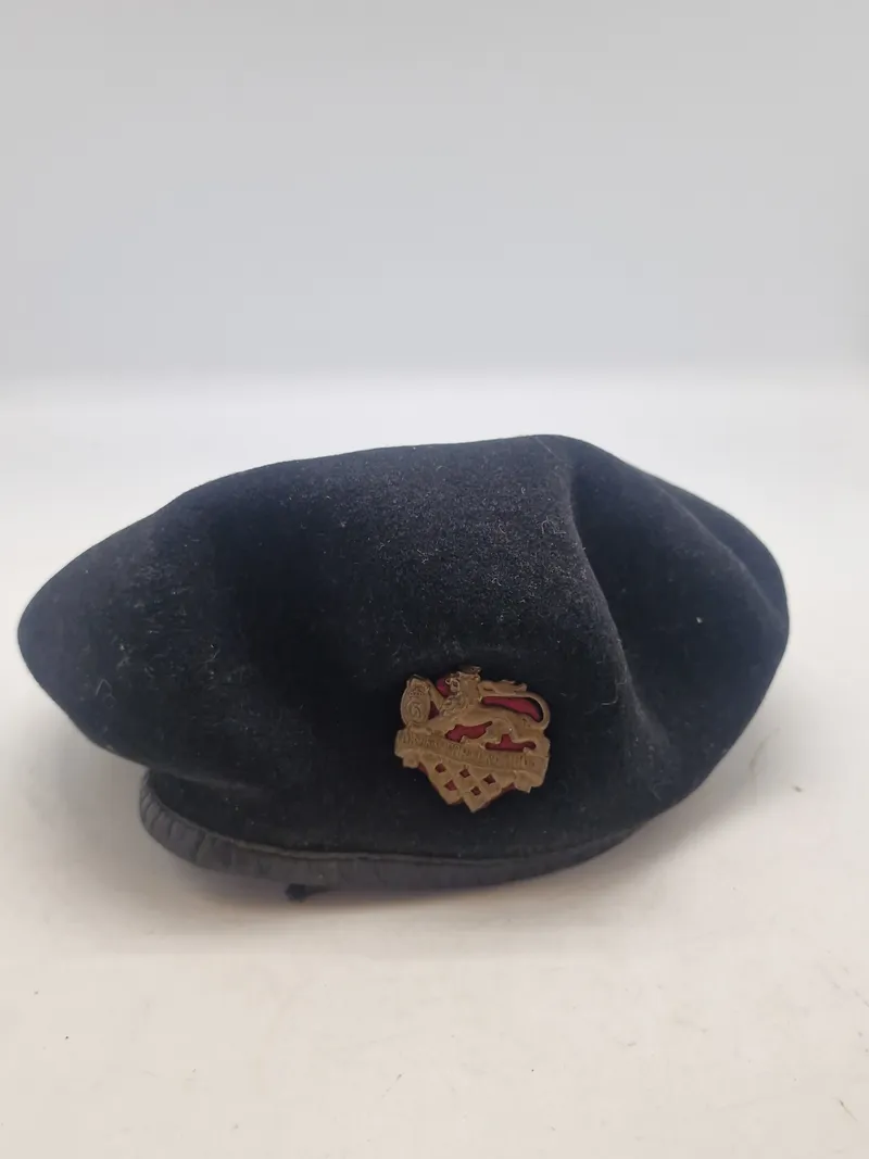 Original dansk hær baret -Jyske dragonregiment