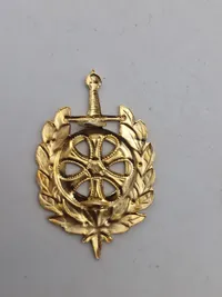 Originale danske DANILOG regimentsmærker
