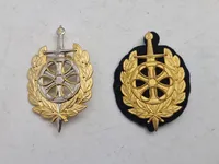 Originale danske DANILOG regimentsmærker