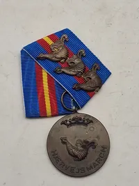 Originale hærvejsmarch medaljer