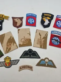 Samling originale patches mm.