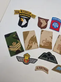 Samling originale patches mm.
