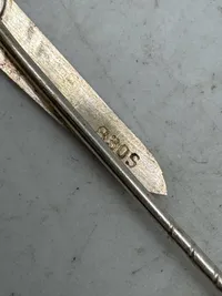 Original Dansk Anti jødisk liga WW2 nål