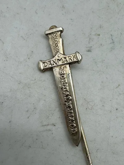 Original Dansk Anti jødisk liga WW2 nål