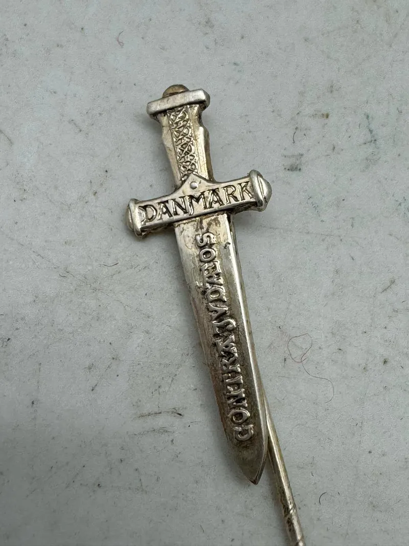 Original Dansk Anti jødisk liga WW2 nål