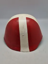 Original dansk M/41 husvagts hjelm, anvendt af modstandsbevægelsen i maj dagene