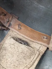 Original dansk M/41 husvagts hjelm, anvendt af modstandsbevægelsen i maj dagene
