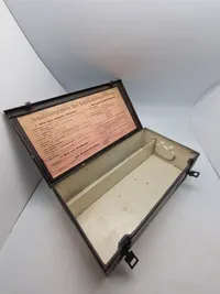 Original tysk ww2 Luftschütz Verbandkasten