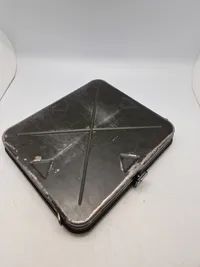 Original  WW2 Wehrmacht Kasten Kiste für Gasschutzhaube Transportkasten - godt stemplet