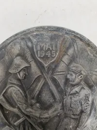 Original dansk befrielses plakette