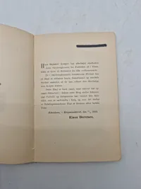 SKYDEREGLEMENT FOR FODFOLKET 1912