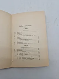 SKYDEREGLEMENT FOR FODFOLKET 1912