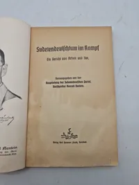 Original Tysk WW2 bog