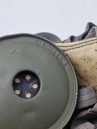 Original Engelsk WW2 gasmaske