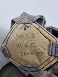 Original Engelsk WW2 gasmaske