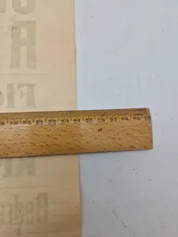 Original Spiseseddel fra 1943