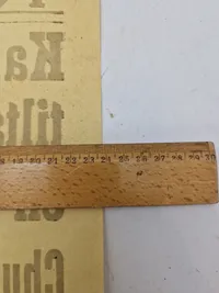 Original Spiseseddel fra 1943