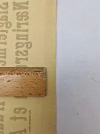 Original Spiseseddel fra 1943