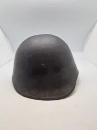 Original Dansk M41 hjelm med SA mærke, D.N.S.A.P ???
