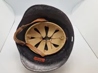 Original Dansk M41 hjelm med SA mærke, D.N.S.A.P ???