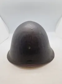 Original Dansk M41 hjelm med SA mærke, D.N.S.A.P ???