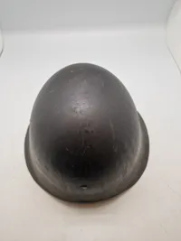 Original Dansk M41 hjelm med SA mærke, D.N.S.A.P ???