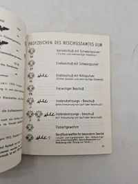 Bog om prøveskydnings mærker