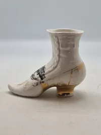 Original porcelæns sko fra vagtparaden på Amalienborg