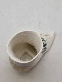 Original porcelæns sko fra vagtparaden på Amalienborg