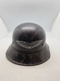 Original tysk Luftschütz hjelm, ww2