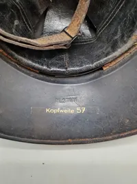 Original tysk Luftschütz hjelm, ww2