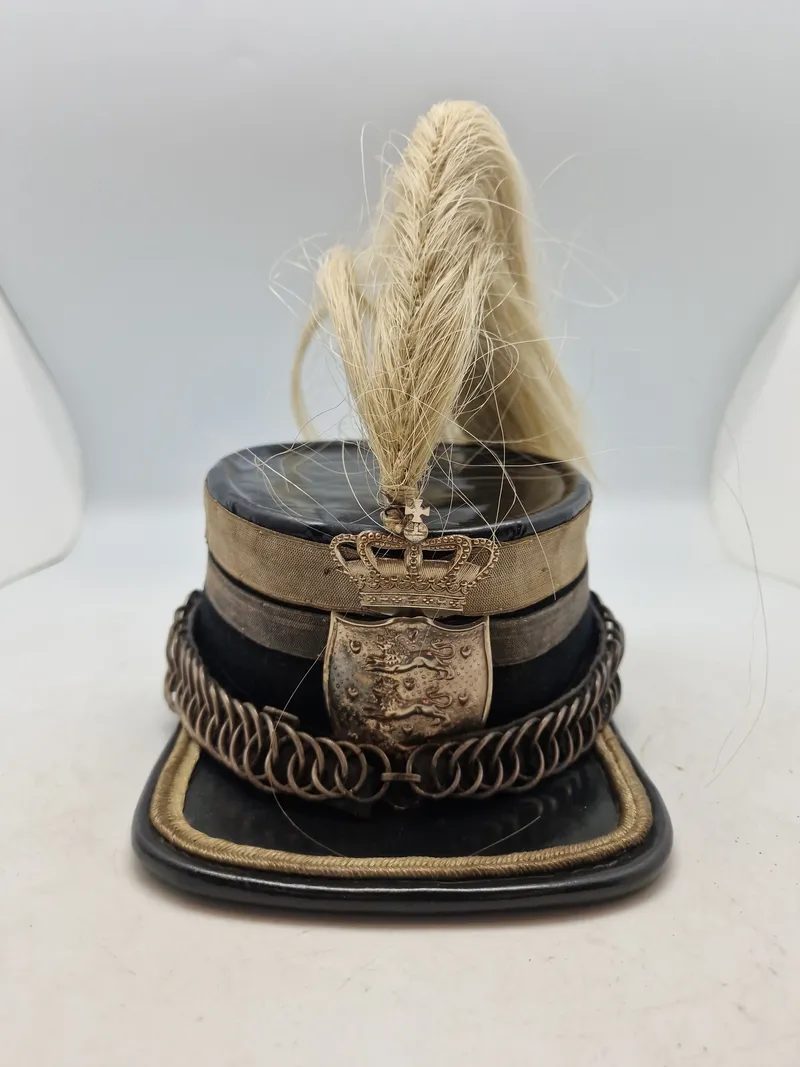 Original dansk kepi for Garderhusarer officer